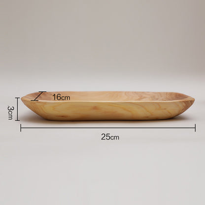 MoriTray Wooden Serving Tray – Minimalist Tray for Snacks