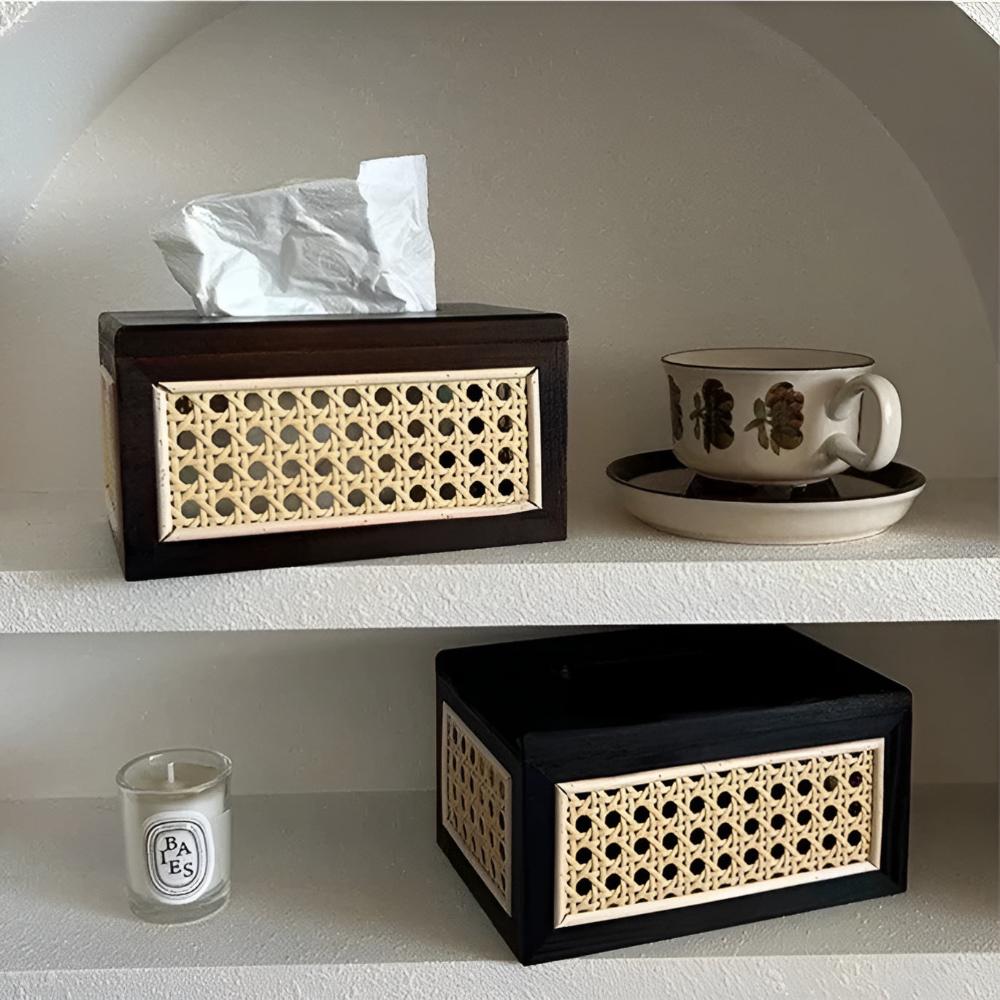 HikariTissue Japandi Tissue Box – Calm Simplicity