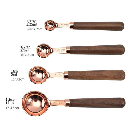 GlowMeasure Copper Set – Measuring Cups & Spoons for Calm, Intentional Kitchens