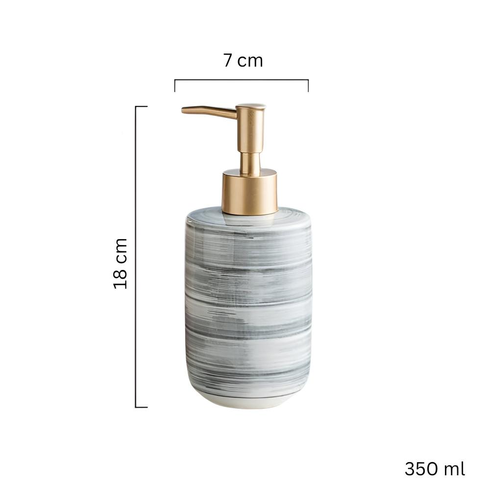 NamiLine Ceramic Dispenser – Sculpted Calm for Everyday Rituals