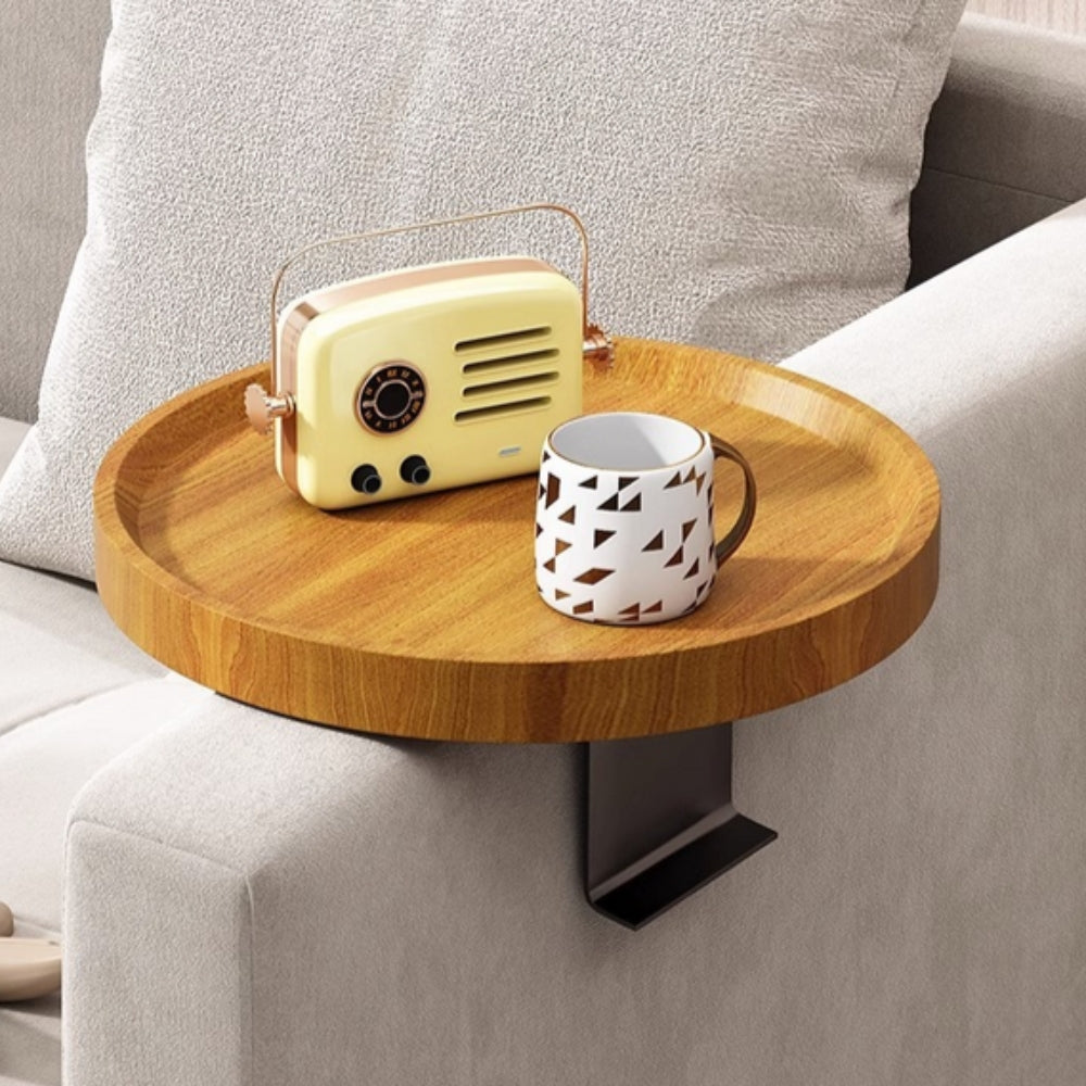 NestEdge Clip-On Walnut Tray