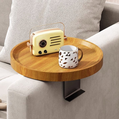 NestEdge Clip-On Walnut Tray