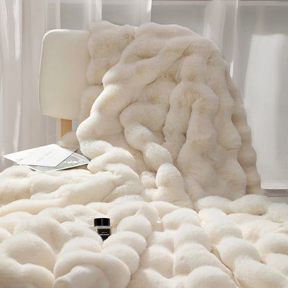 CloudVelvet Throw Blanket – Ultra-Soft Milk Flannel for Everyday Calm