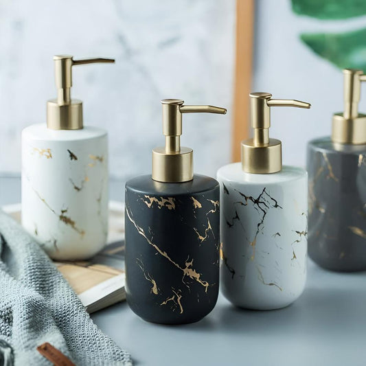 StoneGlow Marble Dispenser – Subtle Opulence for Everyday Rituals
