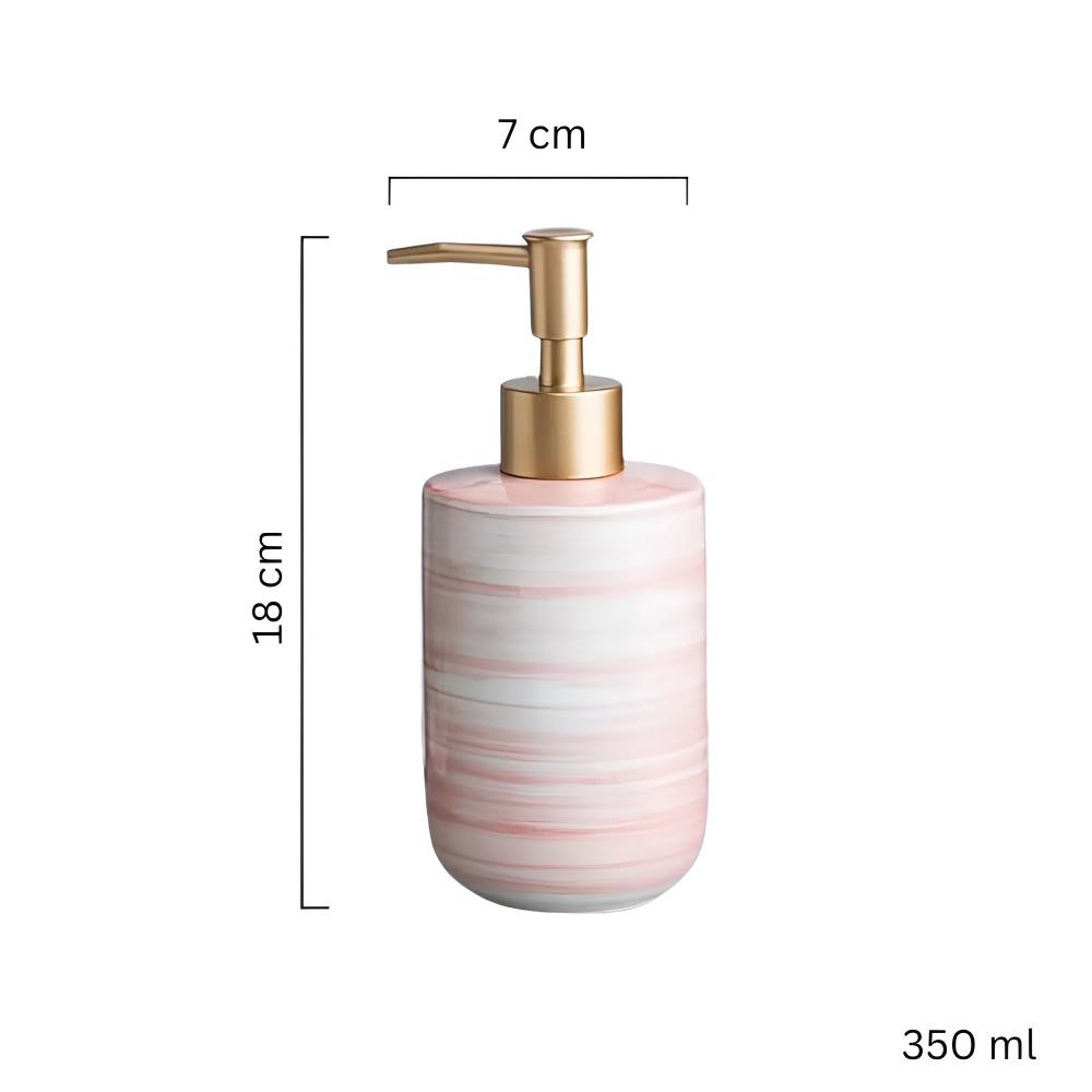 NamiLine Ceramic Dispenser – Sculpted Calm for Everyday Rituals
