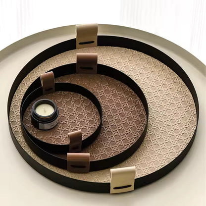 SkandiWeave Handcrafted Rattan Tray