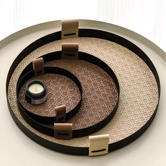 SkandiWeave Handcrafted Rattan Tray
