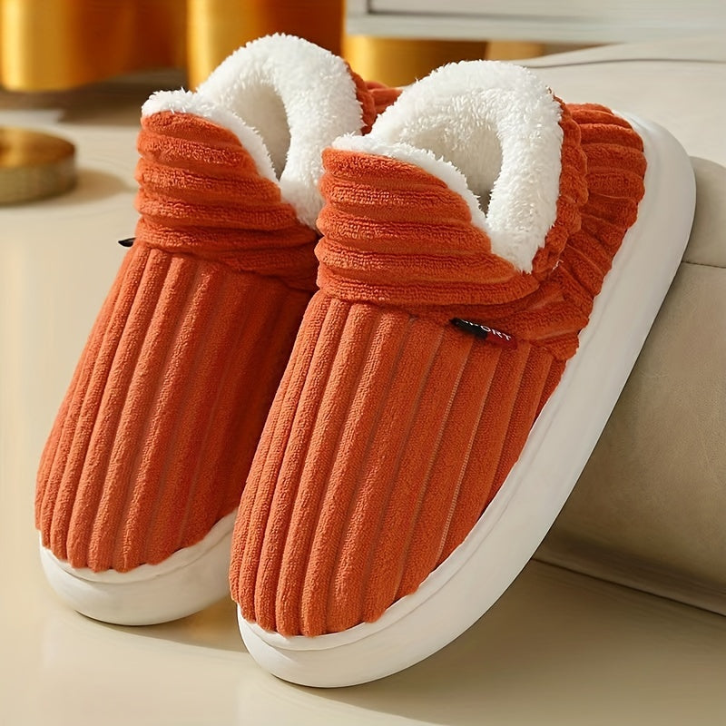 Corvella Winter Slippers – Plush-Lined Indoor & Outdoor Comfort