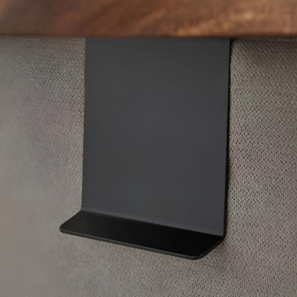 NestEdge Clip-On Walnut Tray