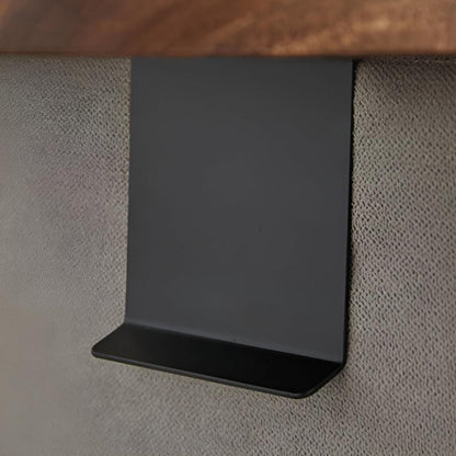 NestEdge Clip-On Walnut Tray