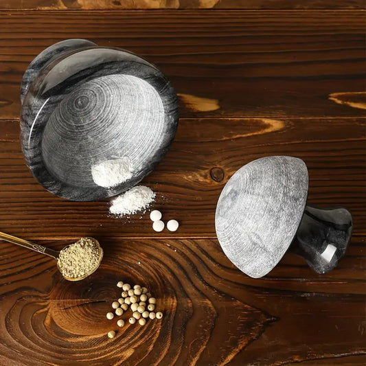 StoneWhisper Marble Mortar & Pestle – Calm Craftsmanship for Inspired Cooking