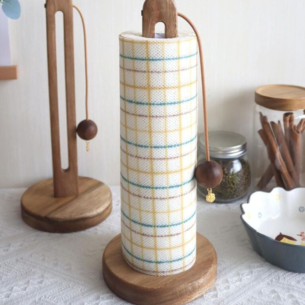 RegalaWood Towel Stand – Everyday Utility, Naturally Elevated