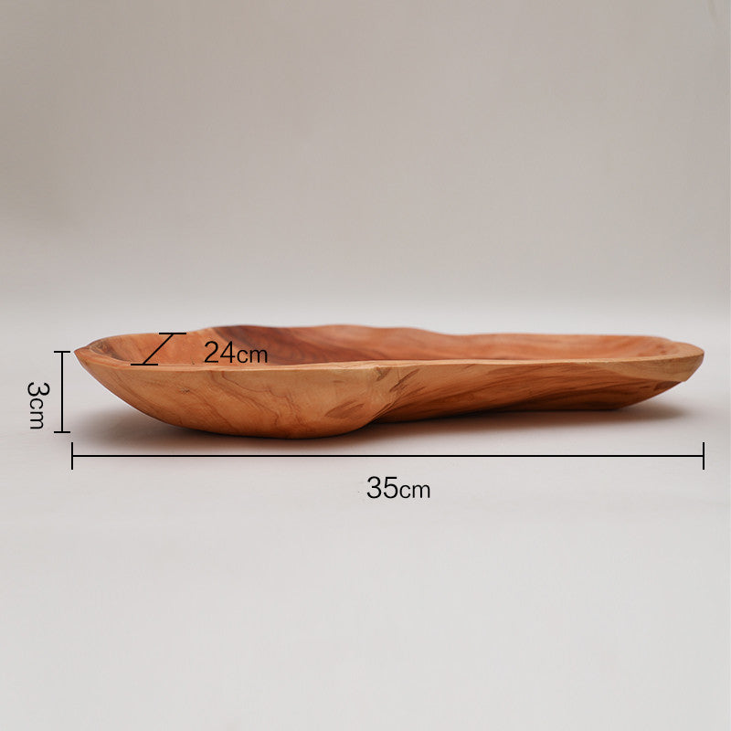 MoriTray Wooden Serving Tray – Minimalist Tray for Snacks