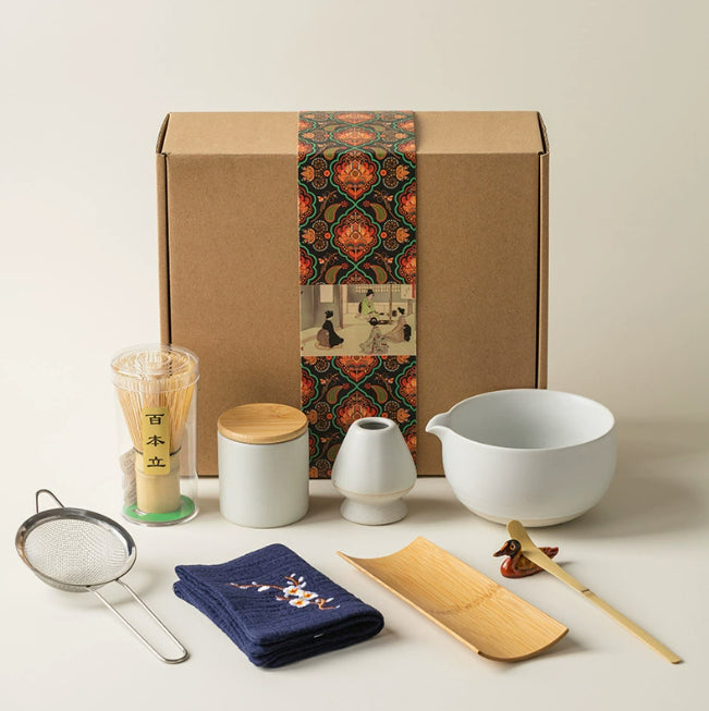 MidoriMatcha Japanese Tea Set – 9-Piece Matcha Ceremony Kit
