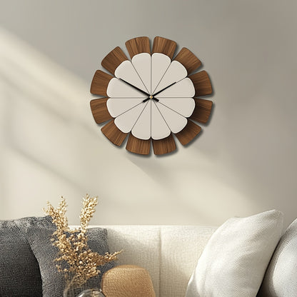Ardenwood Wall Clock – Handcrafted Wooden Silence