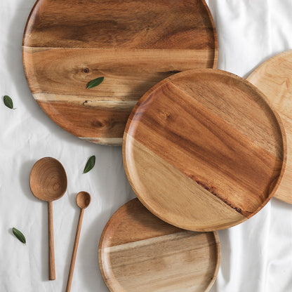 MoriTomo Wooden Tray – Japanese-Inspired Natural Serving Tray