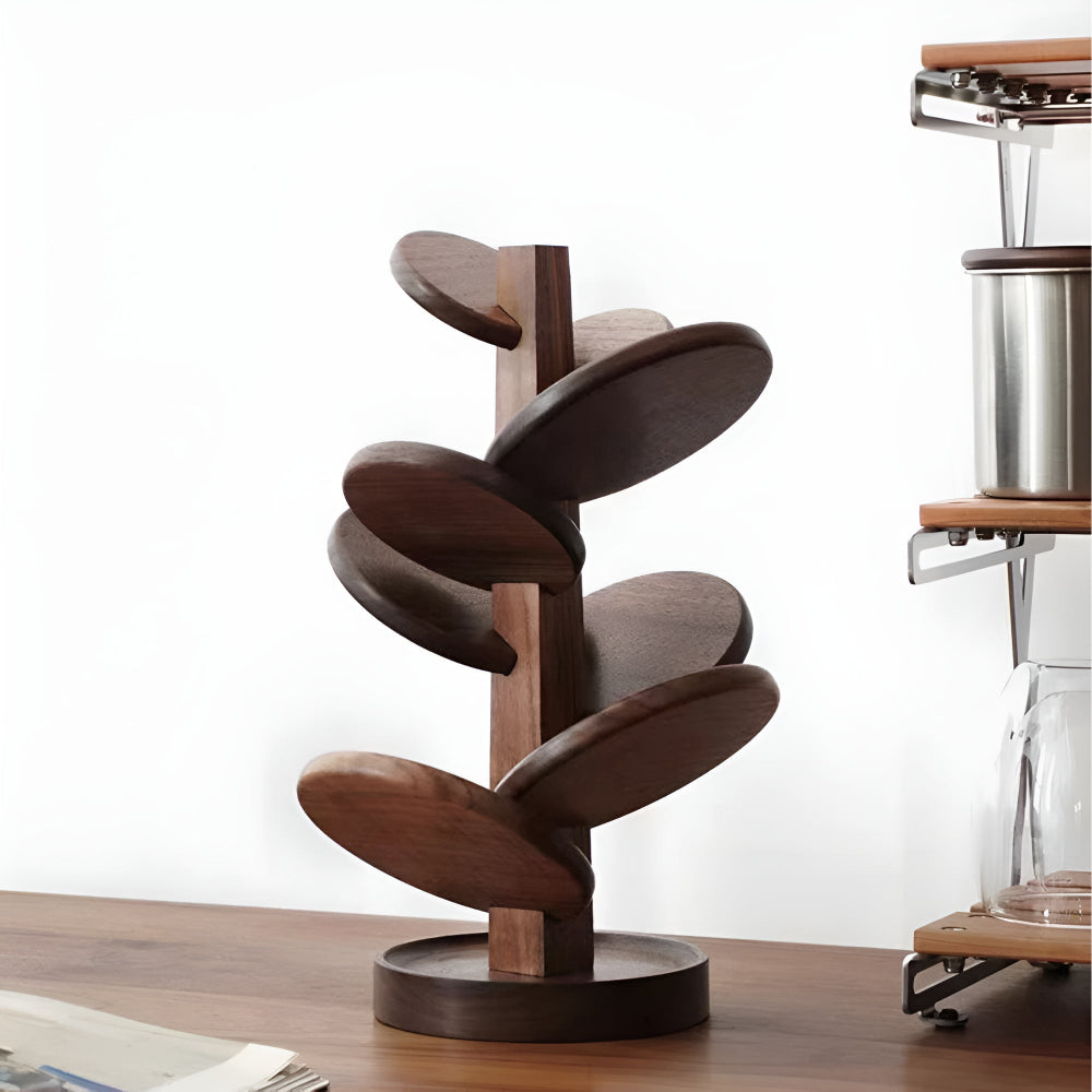 TreeRing Wooden Trivet – Natural Calm for Protecting & Styling Your Space