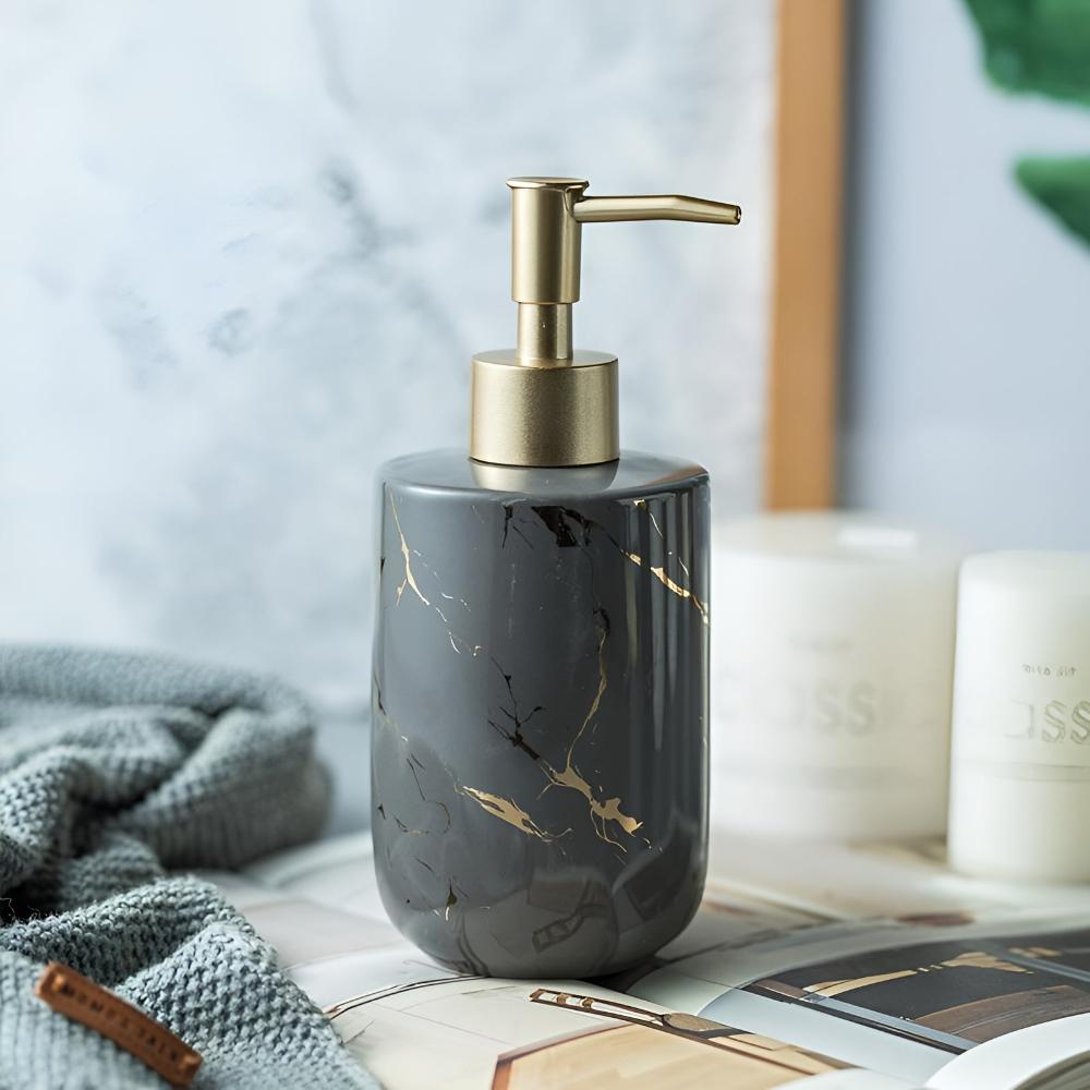 StoneGlow Marble Dispenser – Subtle Opulence for Everyday Rituals