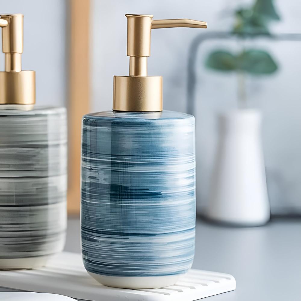 NamiLine Ceramic Dispenser – Sculpted Calm for Everyday Rituals