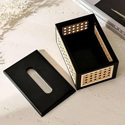 HikariTissue Japandi Tissue Box – Calm Simplicity