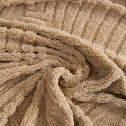 HayashiFleece Leaf Sofa Cover