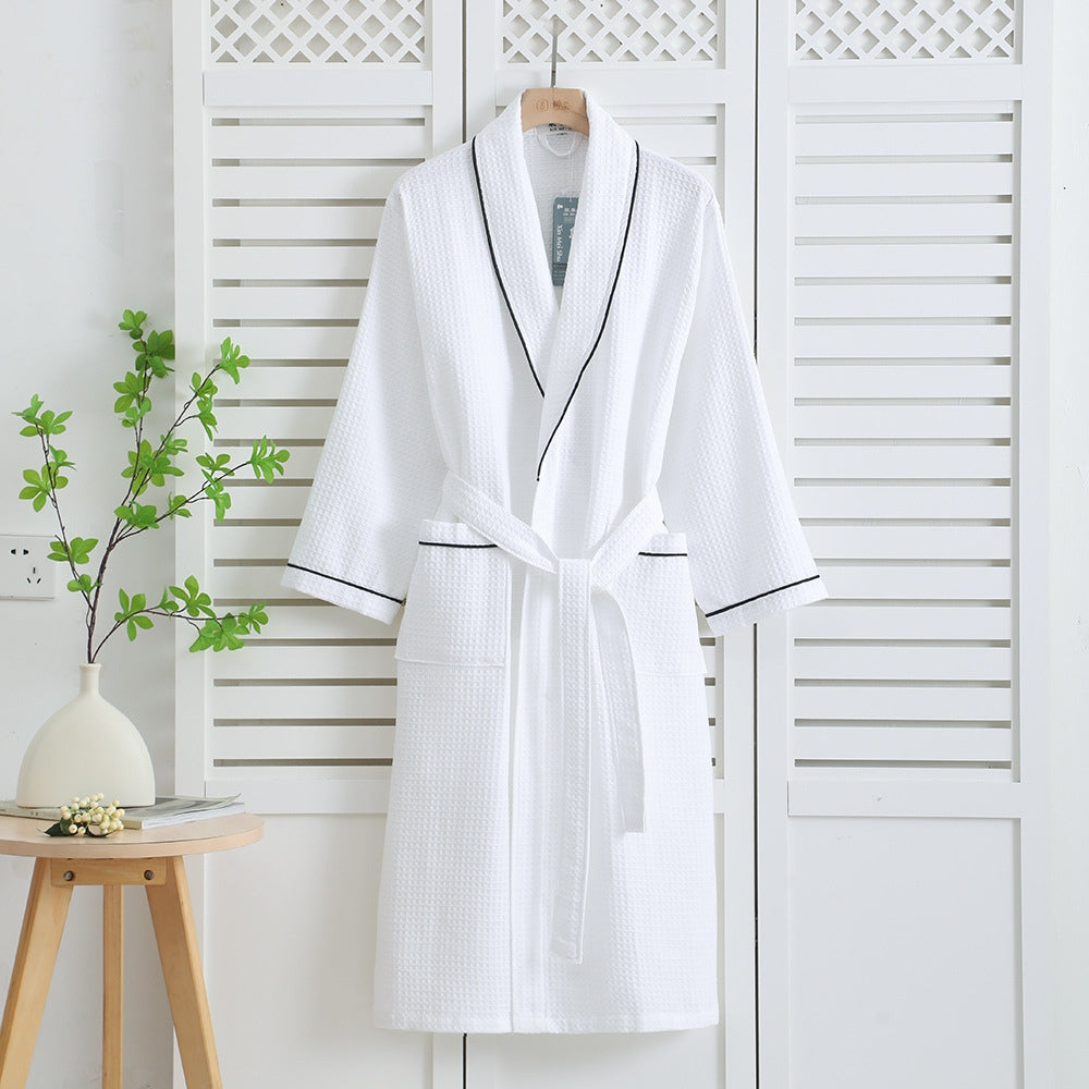 AwaCotton Waffle Robe – Light Layers for Intentional Mornings