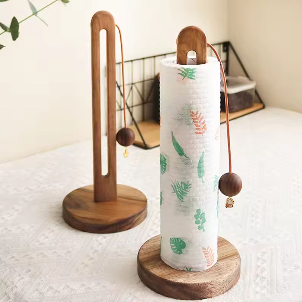 RegalaWood Towel Stand – Everyday Utility, Naturally Elevated