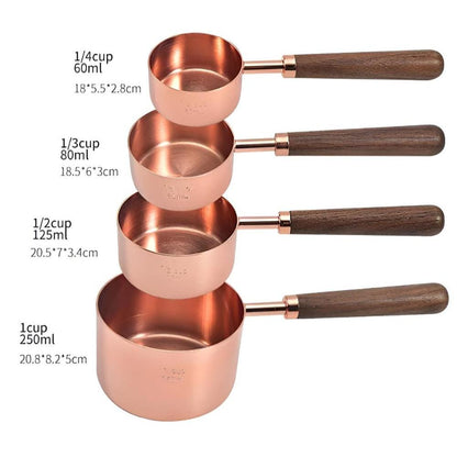 GlowMeasure Copper Set – Measuring Cups & Spoons for Calm, Intentional Kitchens