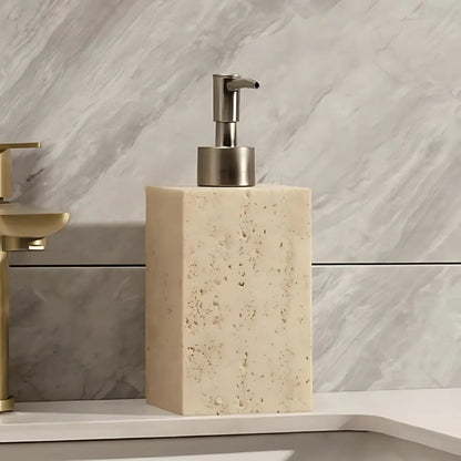 TeraForm Resin Dispenser – Sculptural Stillness for Everyday Spaces