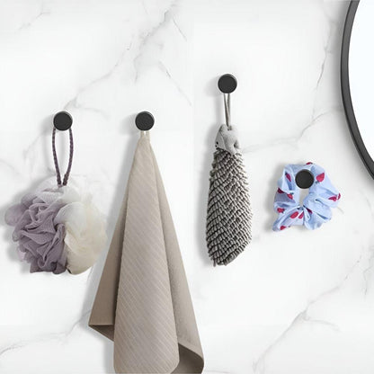 GripLuxe Shower Hooks – Self-Adhesive Holders for Smart, Effortless Storage