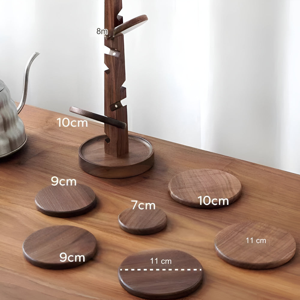 TreeRing Wooden Trivet – Natural Calm for Protecting & Styling Your Space