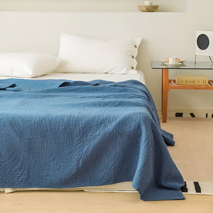 Haiba Cotton Leaf Throw Blanket