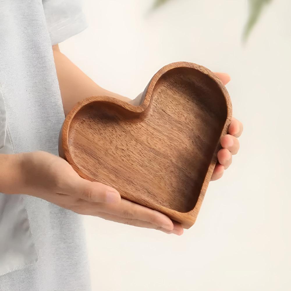 Amora Wooden Snack Tray 4 pcs