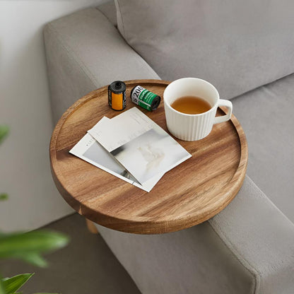 NestEdge Clip-On Walnut Tray