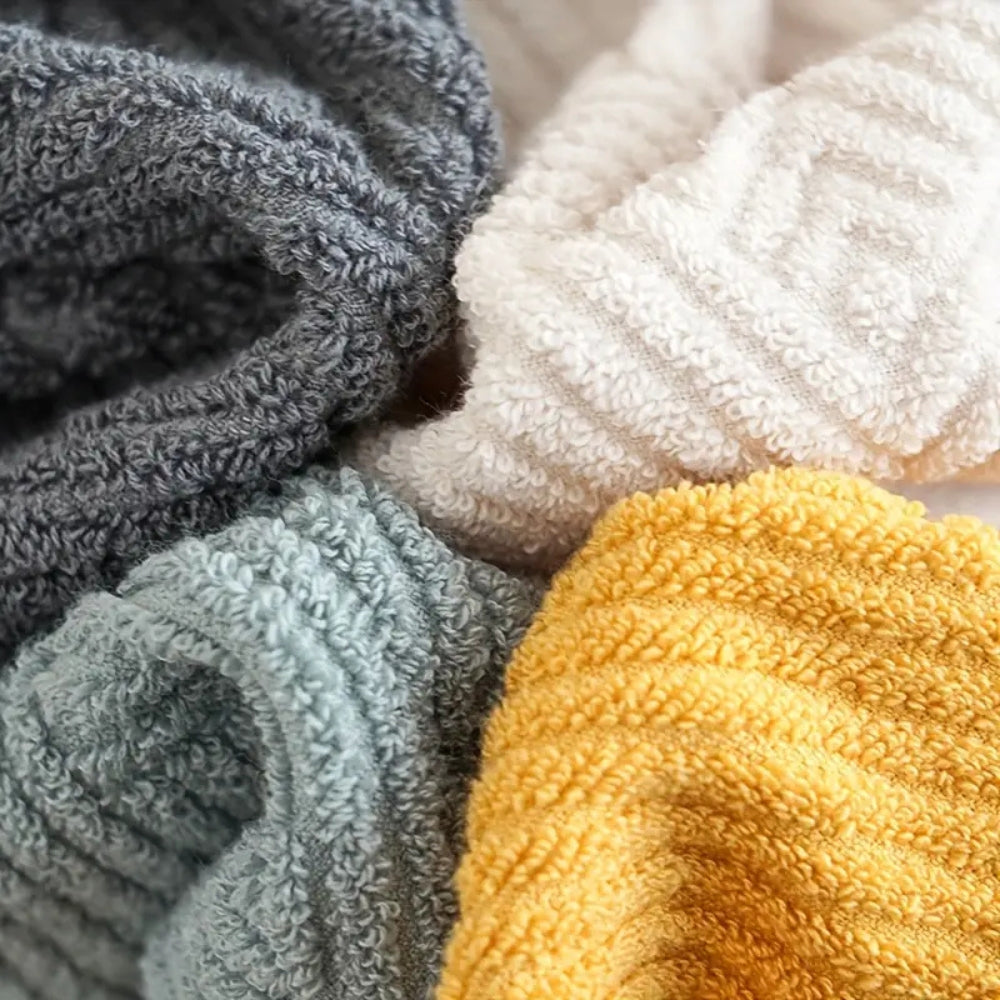 SereneWeave Cotton Towel Set – 6pcs Set