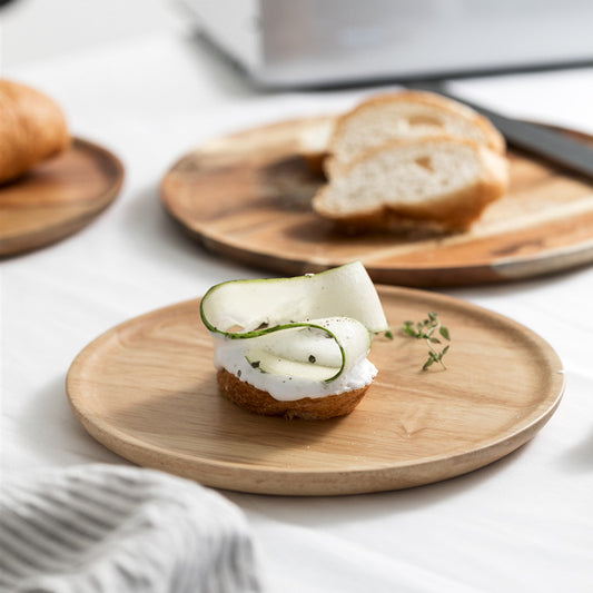 MoriTomo Wooden Tray – Japanese-Inspired Natural Serving Tray