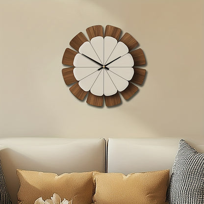 Ardenwood Wall Clock – Handcrafted Wooden Silence
