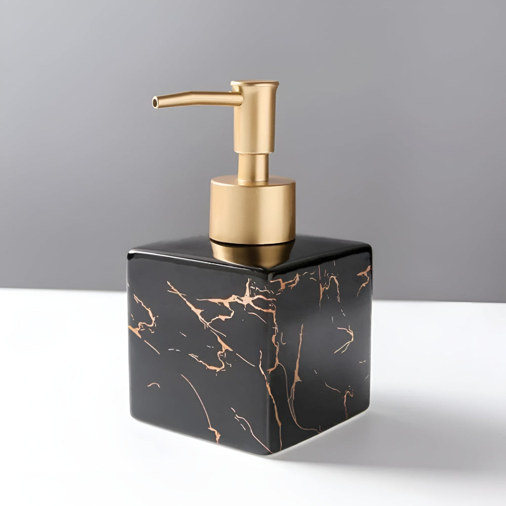 StoneGrace Soap Dispenser – Marble Elegance for Calm, Refined Spaces
