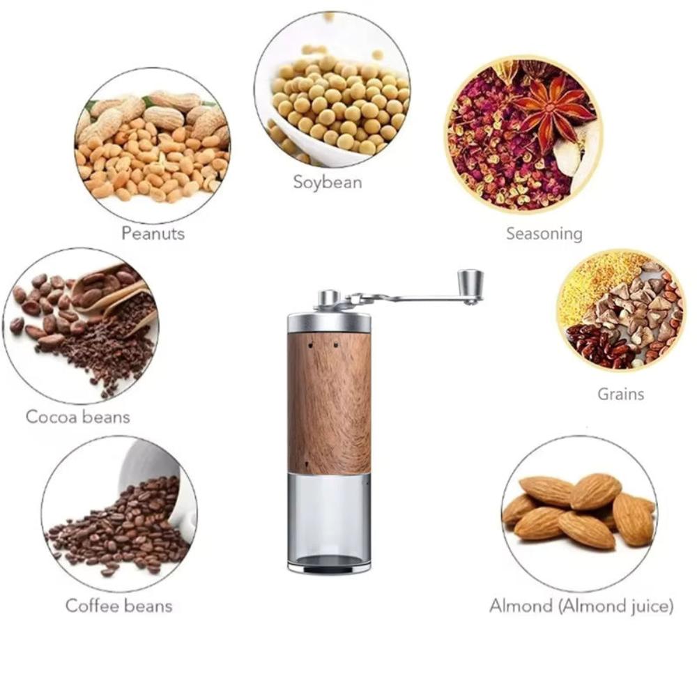KōhiiMill Wooden Coffee Grinder – Slow Craft for Morning Rituals