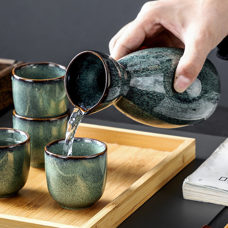 KawaSet Sake Pot & Cups – Crafted Warmth for Intentional Moments