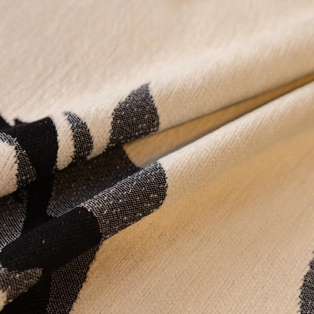 Hirameki Brushstroke Chenille Sofa Cover