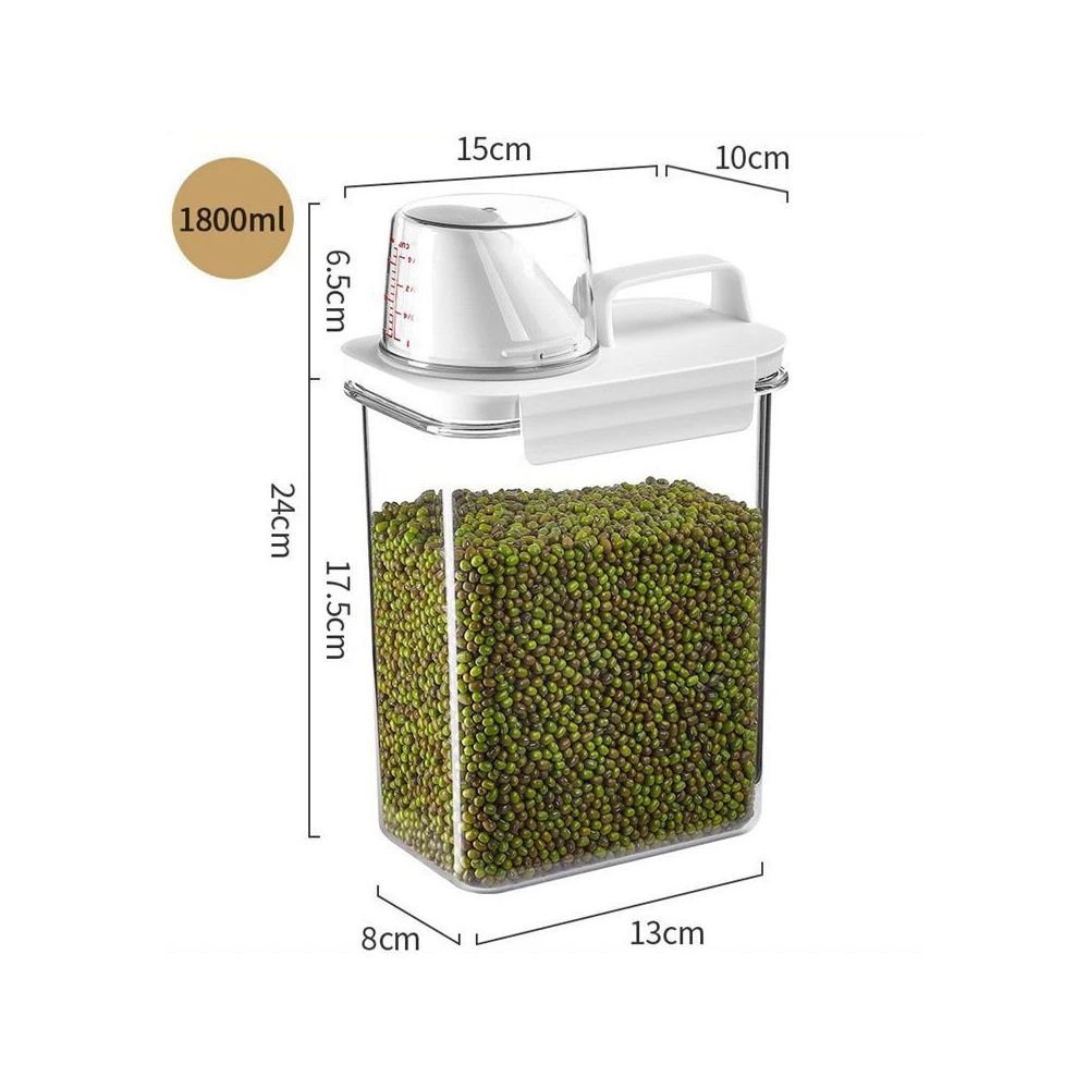 ClarityKeep Grain Container – Calm Storage for Modern Kitchens