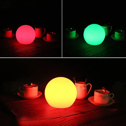 AuraGlobe LED Lamp – Wireless 16-Colour Ambient Sphere