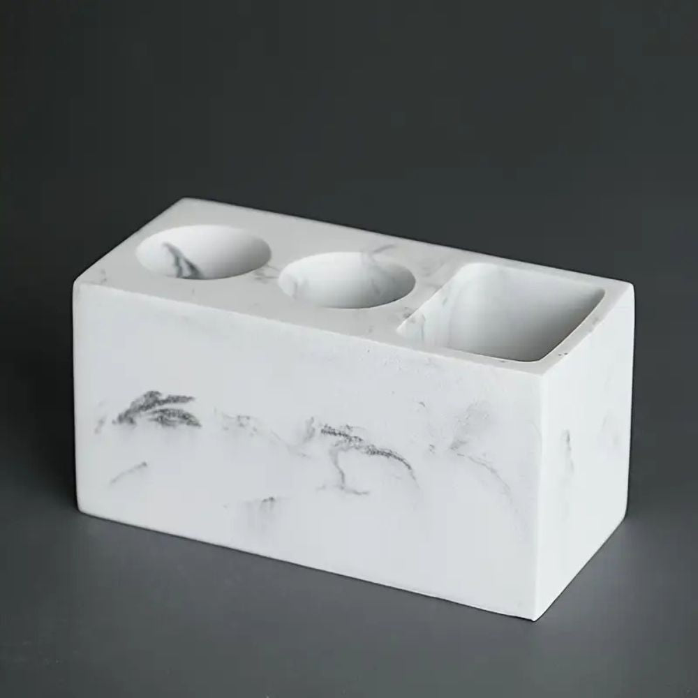 TeraHold Toothbrush Stand – Sculpted Simplicity for Daily Rituals
