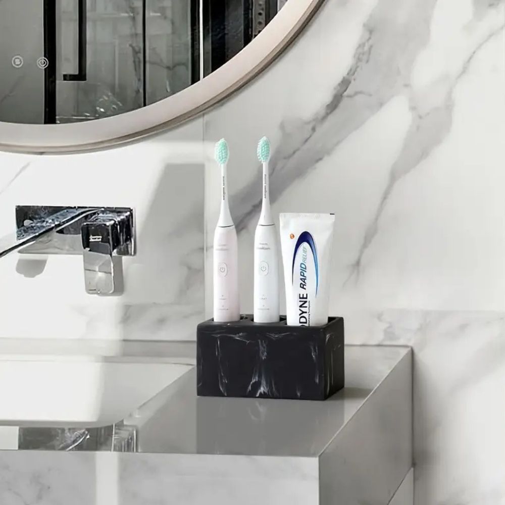 TeraHold Toothbrush Stand – Sculpted Simplicity for Daily Rituals