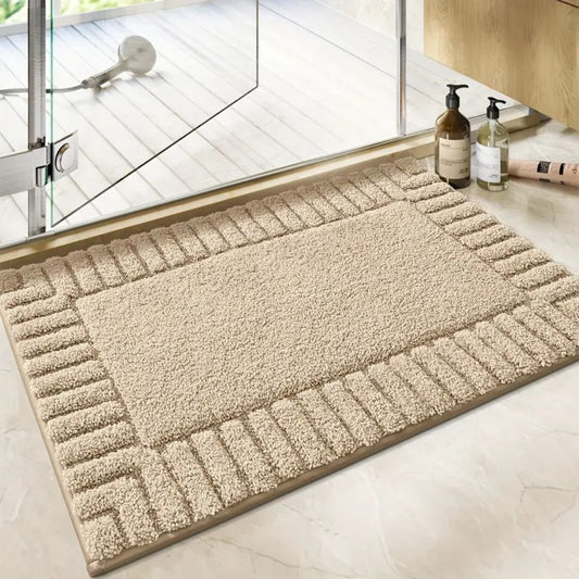 Asahi Stripe Bath Rug – Minimalist Calm for Everyday Rituals