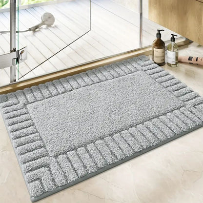 Asahi Stripe Bath Rug – Minimalist Calm for Everyday Rituals