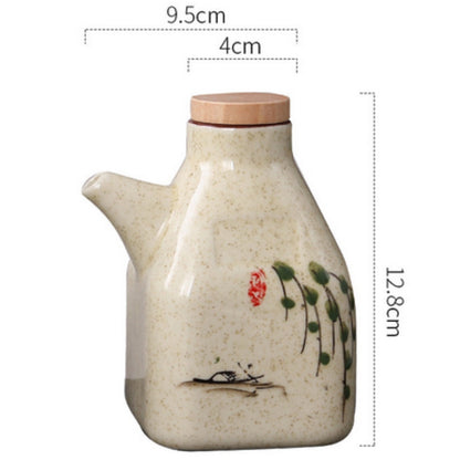 Shiori Glass Oil Bottle – Quiet Control for the Modern Kitchen
