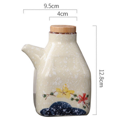 Shiori Glass Oil Bottle – Quiet Control for the Modern Kitchen