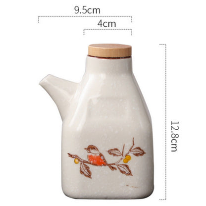 Shiori Glass Oil Bottle – Quiet Control for the Modern Kitchen